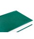 Agenda encuadernada liderpapel corfu a6 2025 dia pagina color verde papel 60 gr