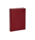 Agenda encuadernada liderpapel corfu a6 2025 dia pagina color rojo papel 60 gr