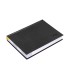 Agenda encuadernada liderpapel corfu a6 2025 dia pagina negro papel 60 gr