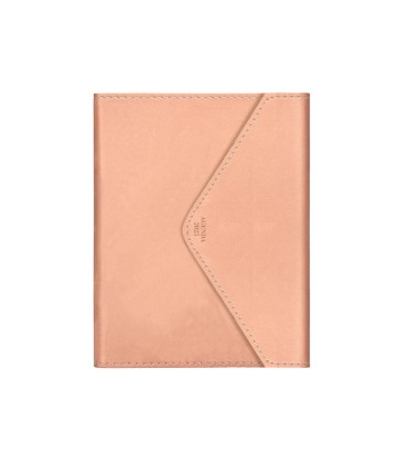 Agenda encuadernada liderpapel psara a5 2025 dia pagina color rosa nude papel 70 gr