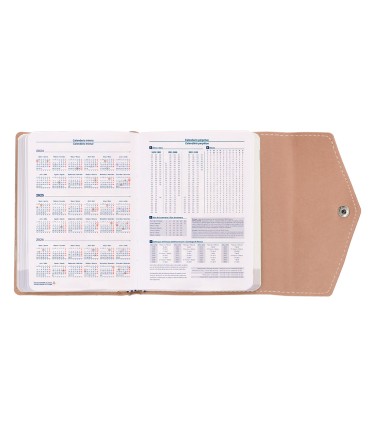 Agenda encuadernada liderpapel psara a5 2025 dia pagina color rosa nude papel 70 gr