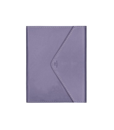 Agenda encuadernada liderpapel psara a5 2025 dia pagina color violeta papel 70 gr