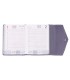 Agenda encuadernada liderpapel psara a5 2025 dia pagina color violeta papel 70 gr