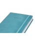 Agenda encuadernada liderpapel mykonos a5 2025 dia pagina light color azul papel 70 gr