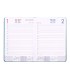 Agenda encuadernada liderpapel mykonos a5 2025 dia pagina light color azul papel 70 gr