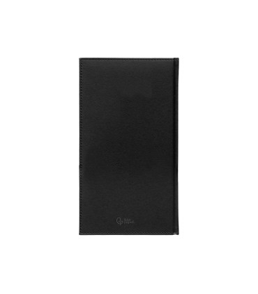 Agenda encuadernada liderpapel creta 80 x 150 2025 dia pagina color negro papel 70 gr