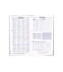 Agenda encuadernada liderpapel creta 80 x 150 2025 dia pagina color negro papel 70 gr