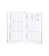 Agenda encuadernada liderpapel creta 80 x 150 2025 dia pagina color negro papel 70 gr