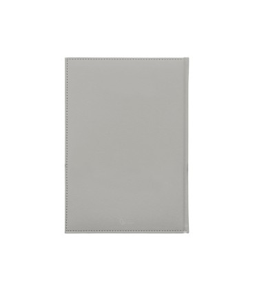 Agenda encuadernada liderpapel creta 170 x 240 2025 dia pagina color gris papel 70 gr