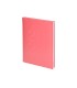 Agenda encuadernada liderpapel creta 170 x 240 2025 dia pagina color rosa papel 70 gr