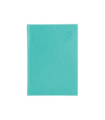 Agenda encuadernada liderpapel corfu a5 2025 semana vista color verde menta papel 60 gr