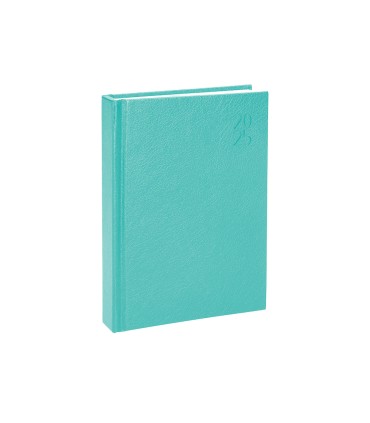 Agenda encuadernada liderpapel corfu a5 2025 semana vista color verde menta papel 60 gr