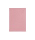 Agenda encuadernada liderpapel corfu a5 2025 dia pagina color rosa nude papel 60 gr