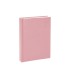 Agenda encuadernada liderpapel corfu a5 2025 dia pagina color rosa nude papel 60 gr