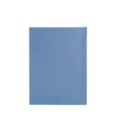 Agenda encuadernada liderpapel corfu a5 2025 dia pagina color azul claro papel 60 gr