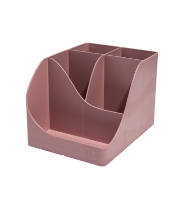 Organizador de sobremesa exacompta skandi color rosa viejo 155x119x109 mm