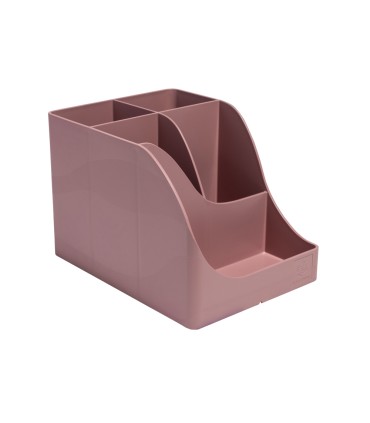 Organizador de sobremesa exacompta skandi color rosa viejo 155x119x109 mm