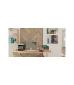 Organizador de sobremesa exacompta skandi color nude 155x119x109 mm