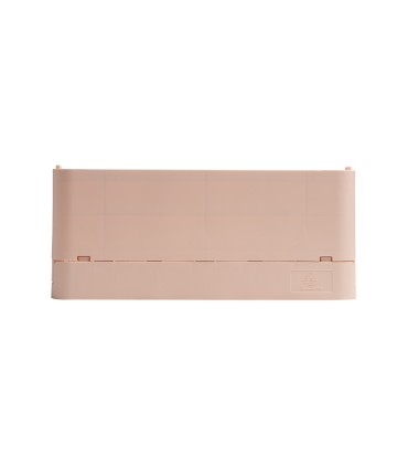 Caja plegable exacompta midi skandi polipropileno reciclado color nude 276x188x120 mm