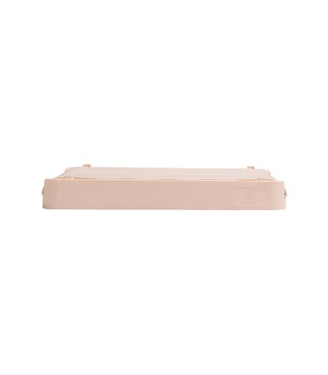 Caja plegable exacompta midi skandi polipropileno reciclado color nude 276x188x120 mm