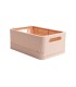 Caja plegable exacompta midi skandi polipropileno reciclado color nude 276x188x120 mm