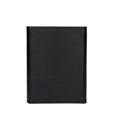 Agenda encuadernada liderpapel nero a5 2025 dia pagina negro papel 70 gr