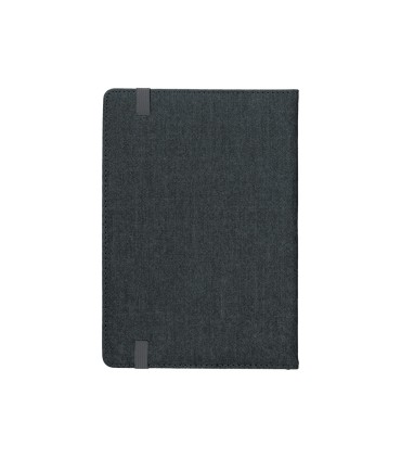 Agenda encuadernada liderpapel saria a5 2025 dia pagina color negro papel 70 gr