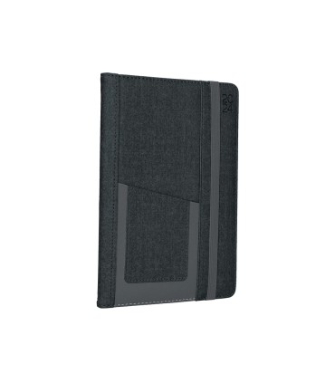 Agenda encuadernada liderpapel saria a5 2025 dia pagina color negro papel 70 gr