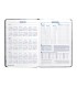 Agenda encuadernada liderpapel saria a5 2025 dia pagina color negro papel 70 gr