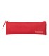 Bolso escolar liderpapel portatodo plano estrecho una cremallera 200x60 mm rojo