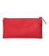 Bolso escolar liderpapel portatodo plano ancho una cremallera 200x100 mm rojo