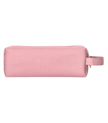 Bolso escolar liderpapel portatodo rectangular con asa 2 cremalleras 210x80 mm rosa