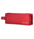 Bolso escolar liderpapel portatodo rectangular con asa 2 cremalleras 210x80 mm rojo