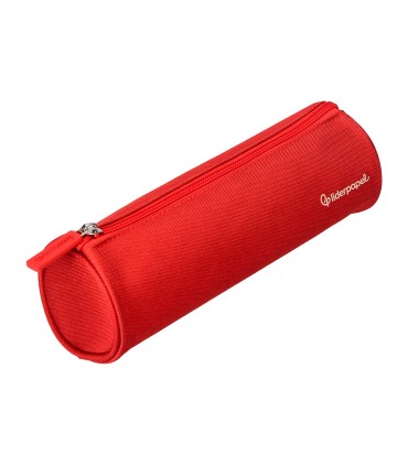 Bolso escolar liderpapel portatodo cilindrico ancho 210x70 mm rojo