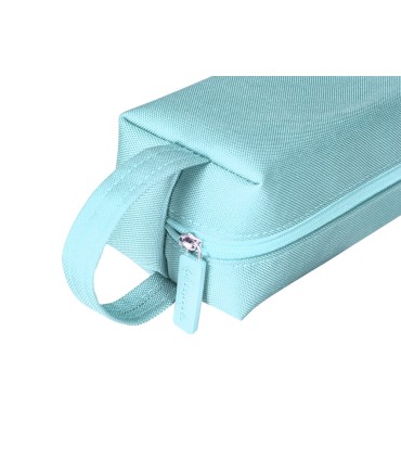 Bolso escolar liderpapel portatodo rectangular con asa 210x70 mm azul celeste