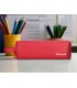 Bolso escolar liderpapel portatodo rectangular con asa 210x70 mm rojo