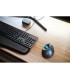 Raton kensington optico trackball tb450 pro fit ergo 1600 dpi inalambrico color negro azul