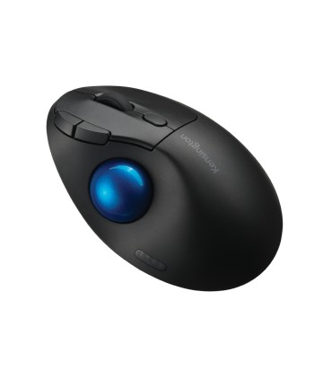 Raton kensington optico trackball tb450 pro fit ergo 1600 dpi inalambrico color negro azul