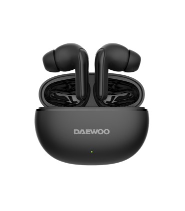 Auricular daewoo tws in ear bluetooth 53 con estuche de carga usb tipo c autonomia 6 horas color negro