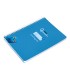 Cuaderno espiral liderpapel di n a5 pautaguia tapa blanda 40h 75 gr cuadro pautado 5mm color azul