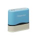 Sello x stamper quix nombre personalizable color azul 95x46 mm qn41