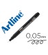 Rotulador artline calibrado micrometrico negro illustration pen ek 2805iln punta poliacetal 005mm