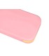 Bolso escolar portatodo antartik silicona rectangular plano con asa 190x120x25 mm color rosa chicle