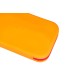 Bolso escolar portatodo antartik silicona rectangular plano con asa 190x120x25 mm color naranja