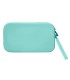 Bolso escolar portatodo antartik silicona rectangular plano con asa 190x120x25 mm color menta