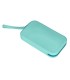 Bolso escolar portatodo antartik silicona rectangular plano con asa 190x120x25 mm color menta