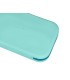 Bolso escolar portatodo antartik silicona rectangular plano con asa 190x120x25 mm color menta