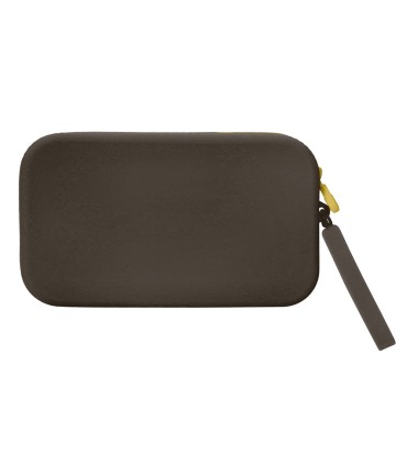 Bolso escolar portatodo antartik silicona rectangular plano con asa 190x120x25 mm color negro