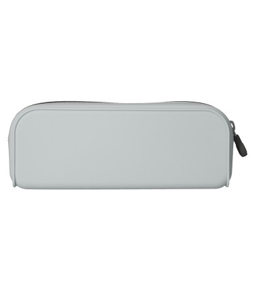 Bolso escolar portatodo antartik silicona rectangular 185x50x75 mm color gris