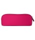 Bolso escolar portatodo antartik silicona rectangular 185x50x75 mm color rosa fucsia